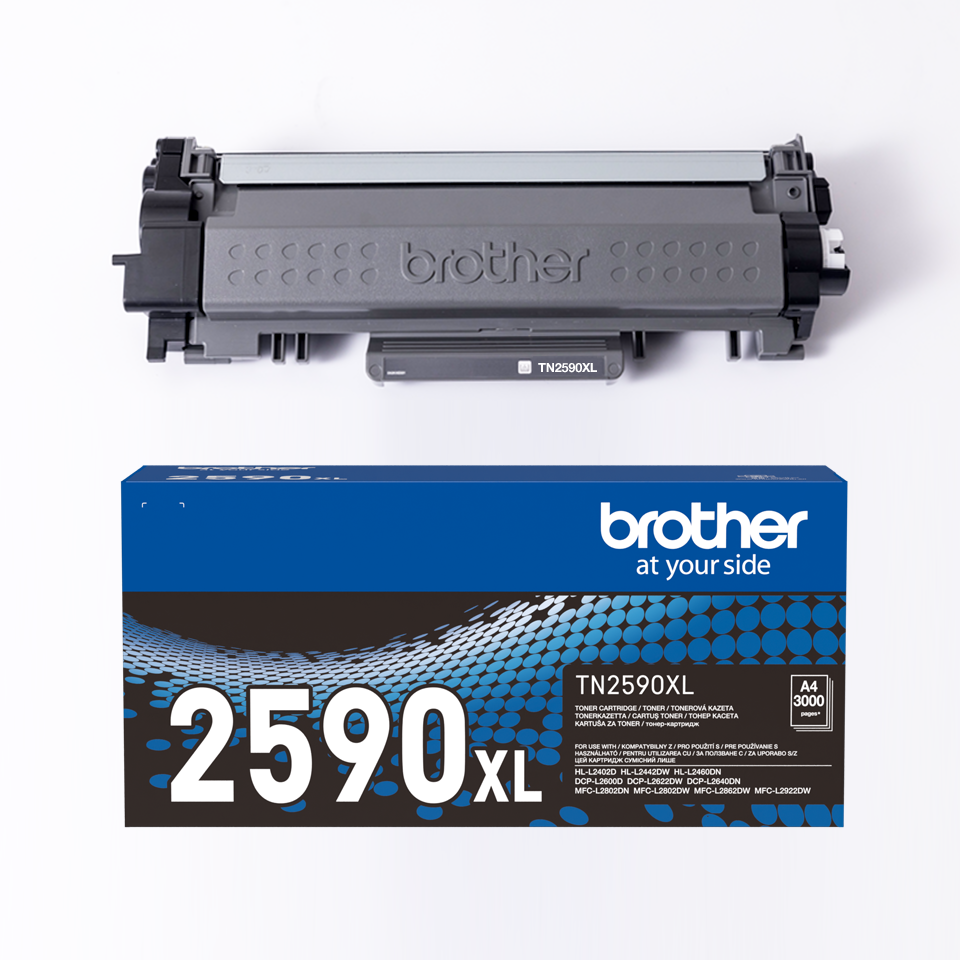 Brother TN-2590XL toner velikog kapaciteta – crni