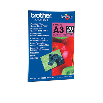 Brother BP71GA3 A3 sjajni foto papir