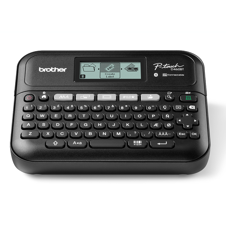 Brother PT-D460BTVP stolni pisač naljepnica
