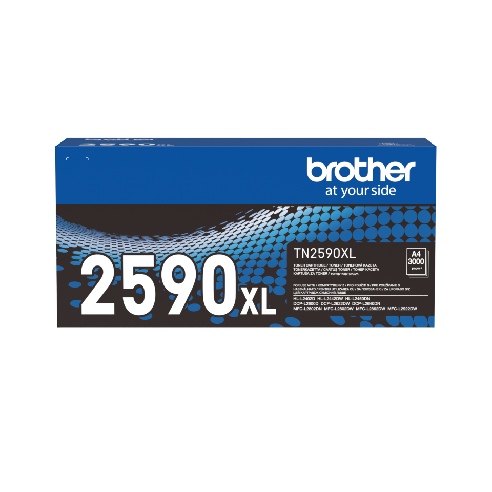 Brother TN-2590XL toner velikog kapaciteta – crni